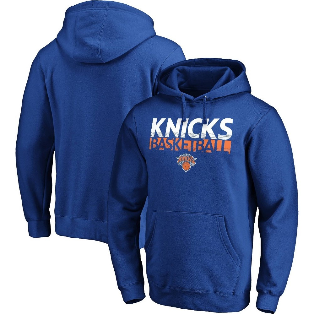 slide 3 of 3, NBA New York Knicks Men's Fleece Hoodie - XL, 1 ct