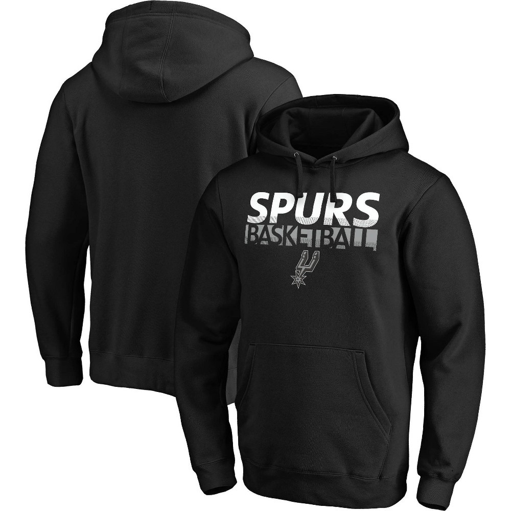 slide 3 of 3, NBA San Antonio Spurs Men's Fleece Hoodie - XL, 1 ct