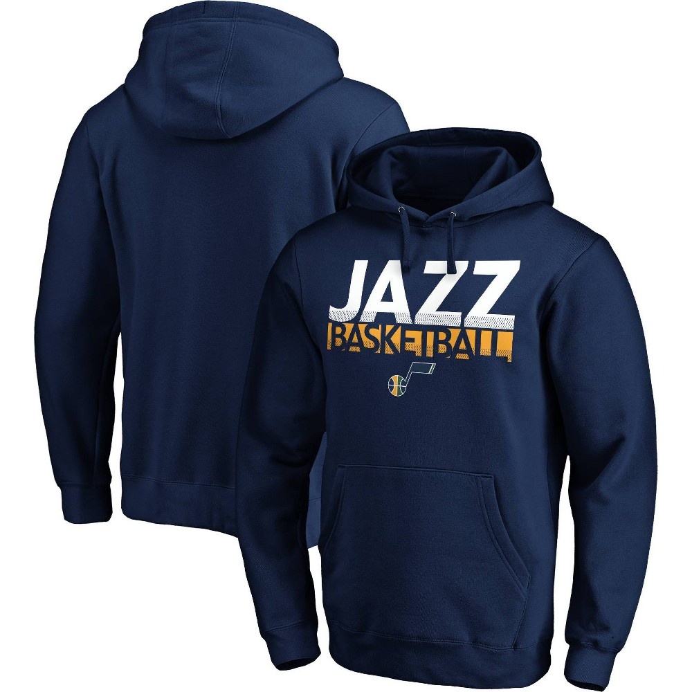 slide 3 of 3, NBA Utah Jazz Men's Fleece Hoodie - XL, 1 ct