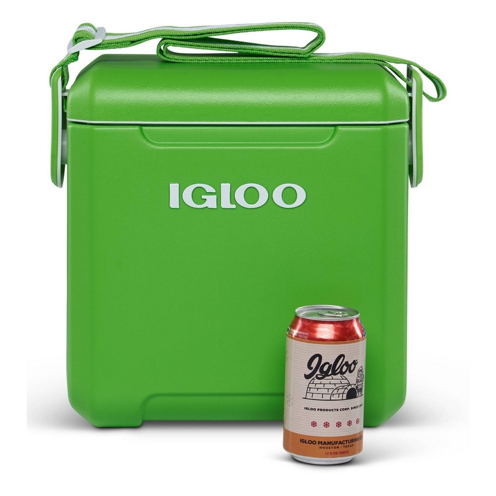 slide 7 of 15, Igloo Tag Along Too Personal 11qt Cooler - Green, 1 ct