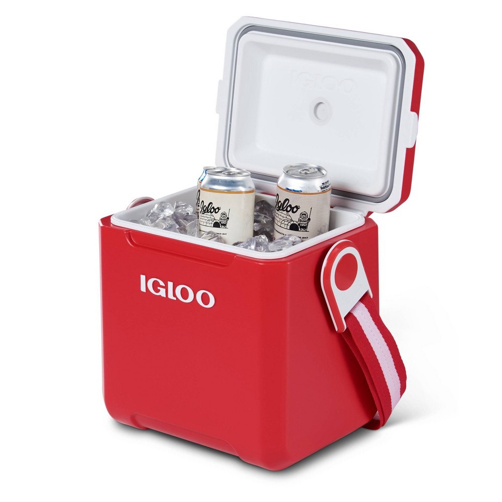slide 3 of 15, Igloo Tag Along Too Personal 11qt Cooler - Red, 1 ct