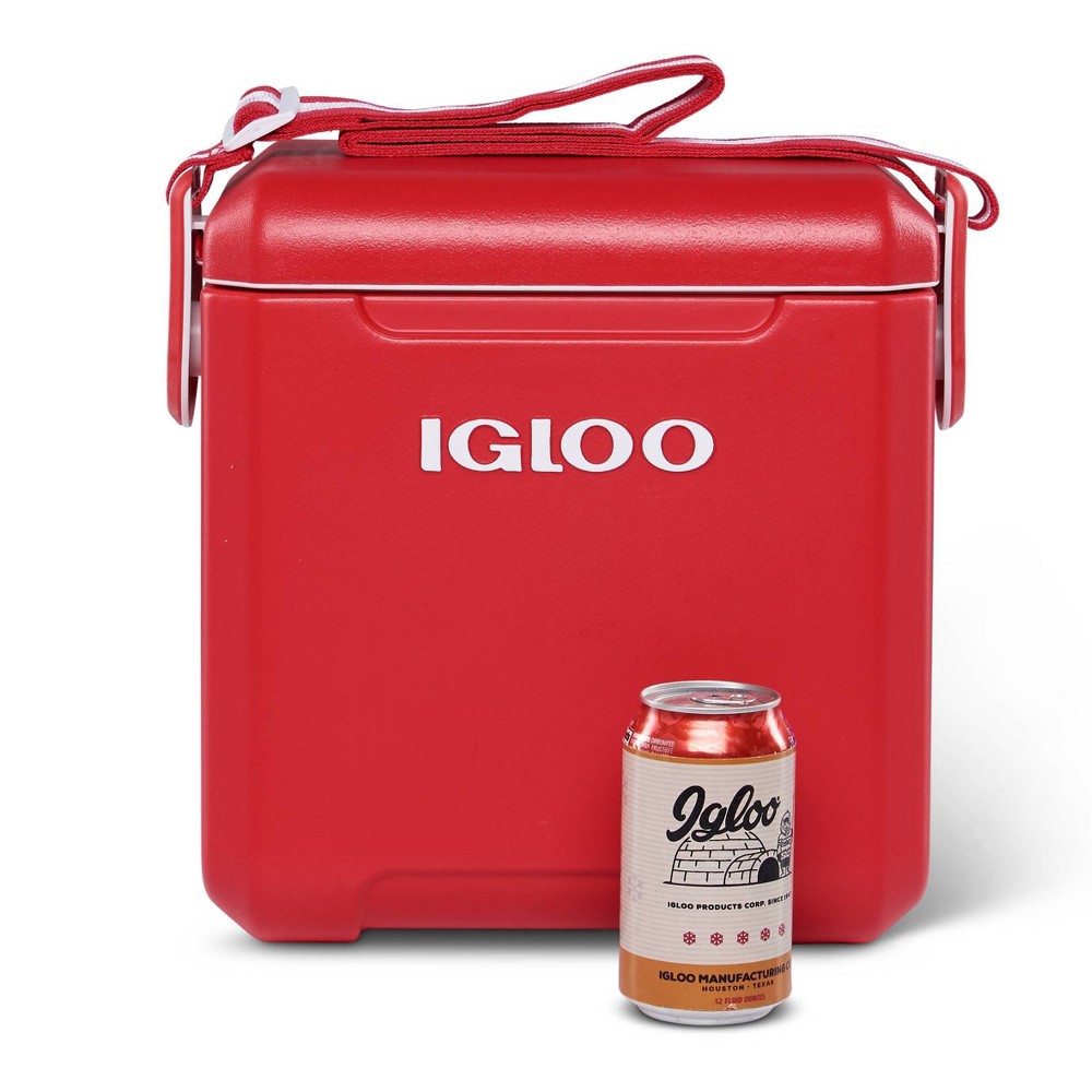 slide 9 of 15, Igloo Tag Along Too Personal 11qt Cooler - Red, 1 ct