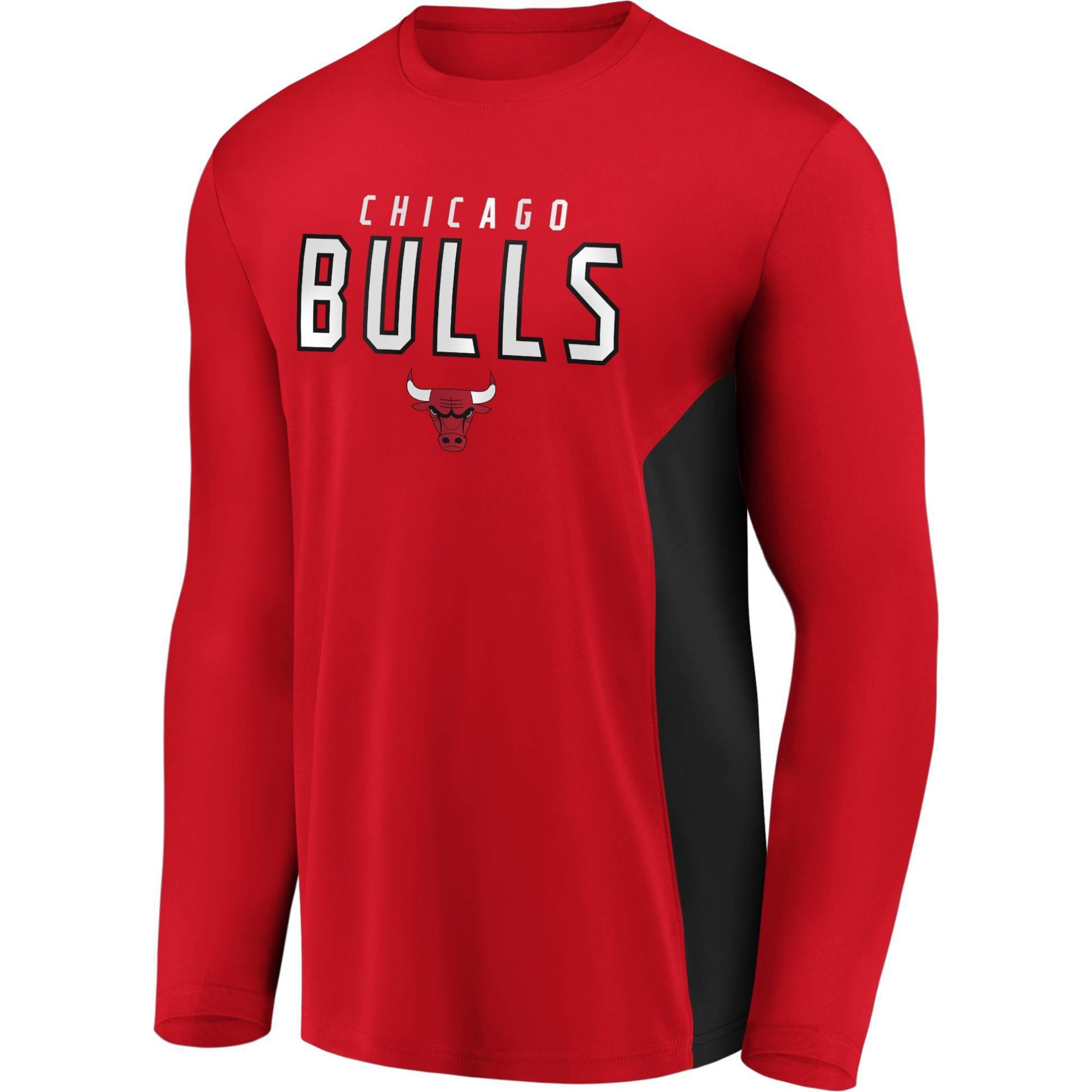 slide 1 of 3, NBA Chicago Bulls Men's Synthetic Long Sleeve T-Shirt - XL, 1 ct