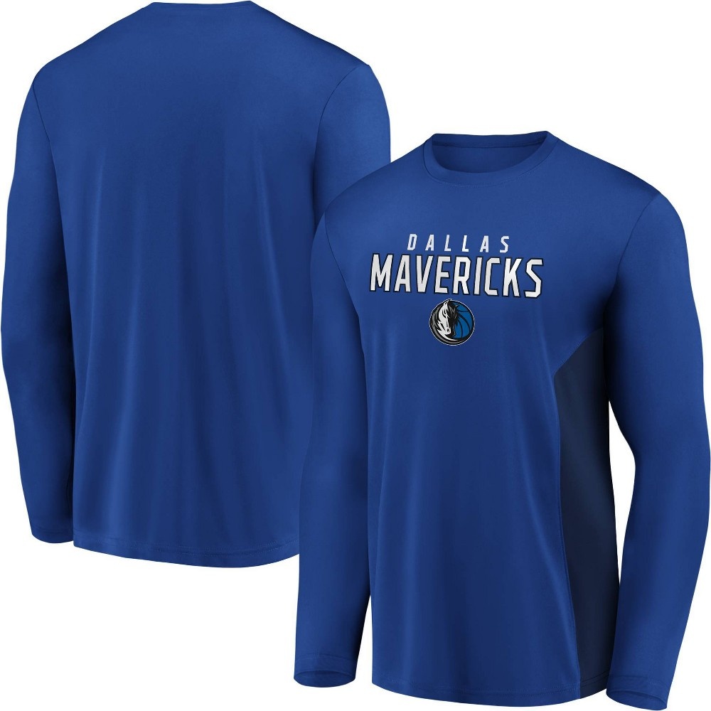 slide 3 of 3, NBA Dallas Mavericks Men's Synthetic Long Sleeve T-Shirt - XL, 1 ct