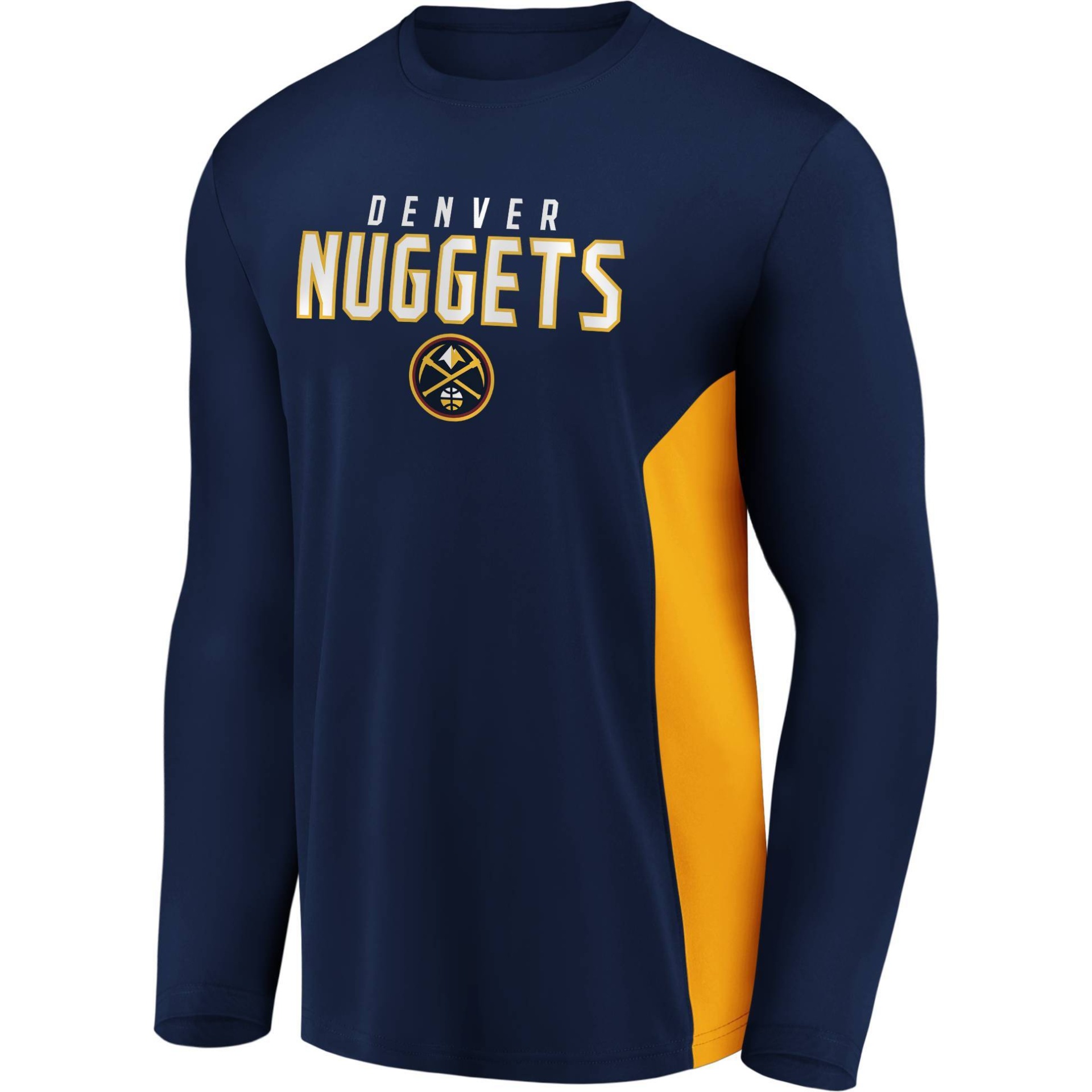 slide 1 of 3, NBA Denver Nuggets Men&#39;s Synthetic Long Sleeve T-Shirt - XL, 1 ct