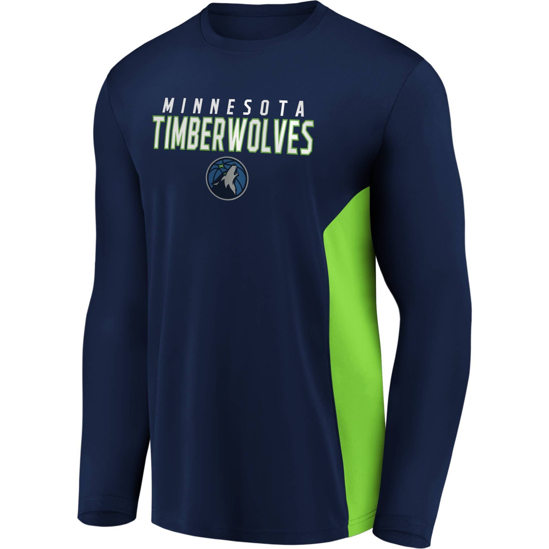 slide 1 of 3, NBA Minnesota Timberwolves Men's Synthetic Long Sleeve T-Shirt - XL, 1 ct