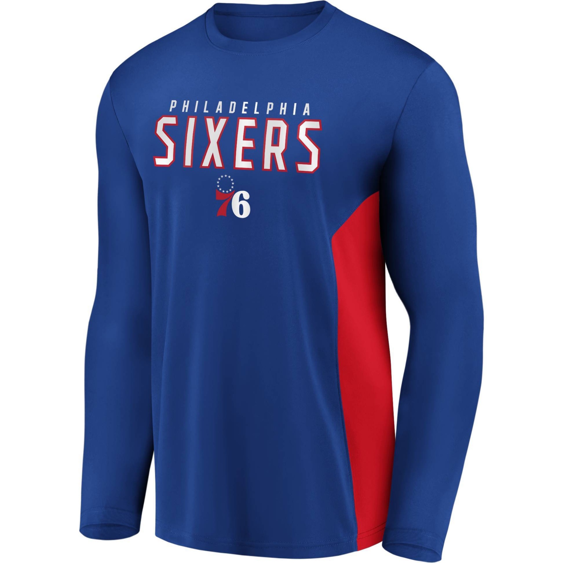 slide 1 of 3, NBA Philadelphia 76ers Men's Synthetic Long Sleeve T-Shirt - XL, 1 ct