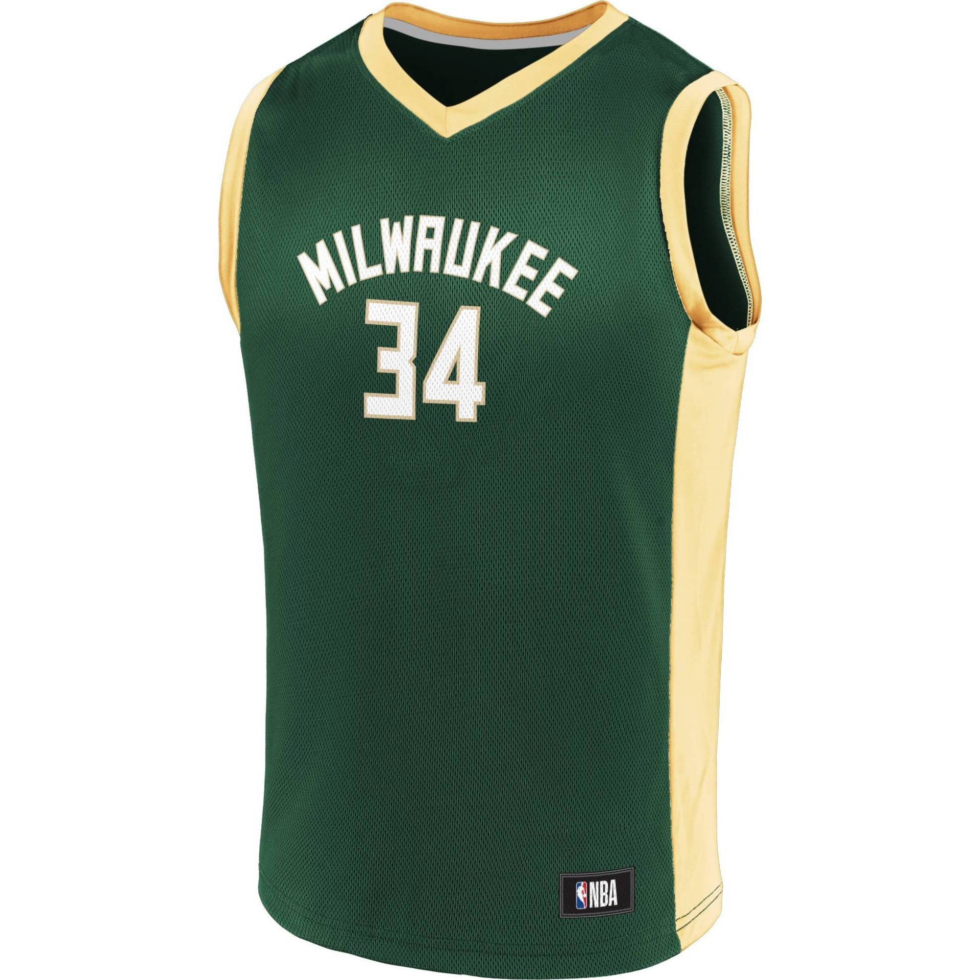 slide 1 of 3, NBA Milwaukee Bucks Boys' Jersey - XL, 1 ct