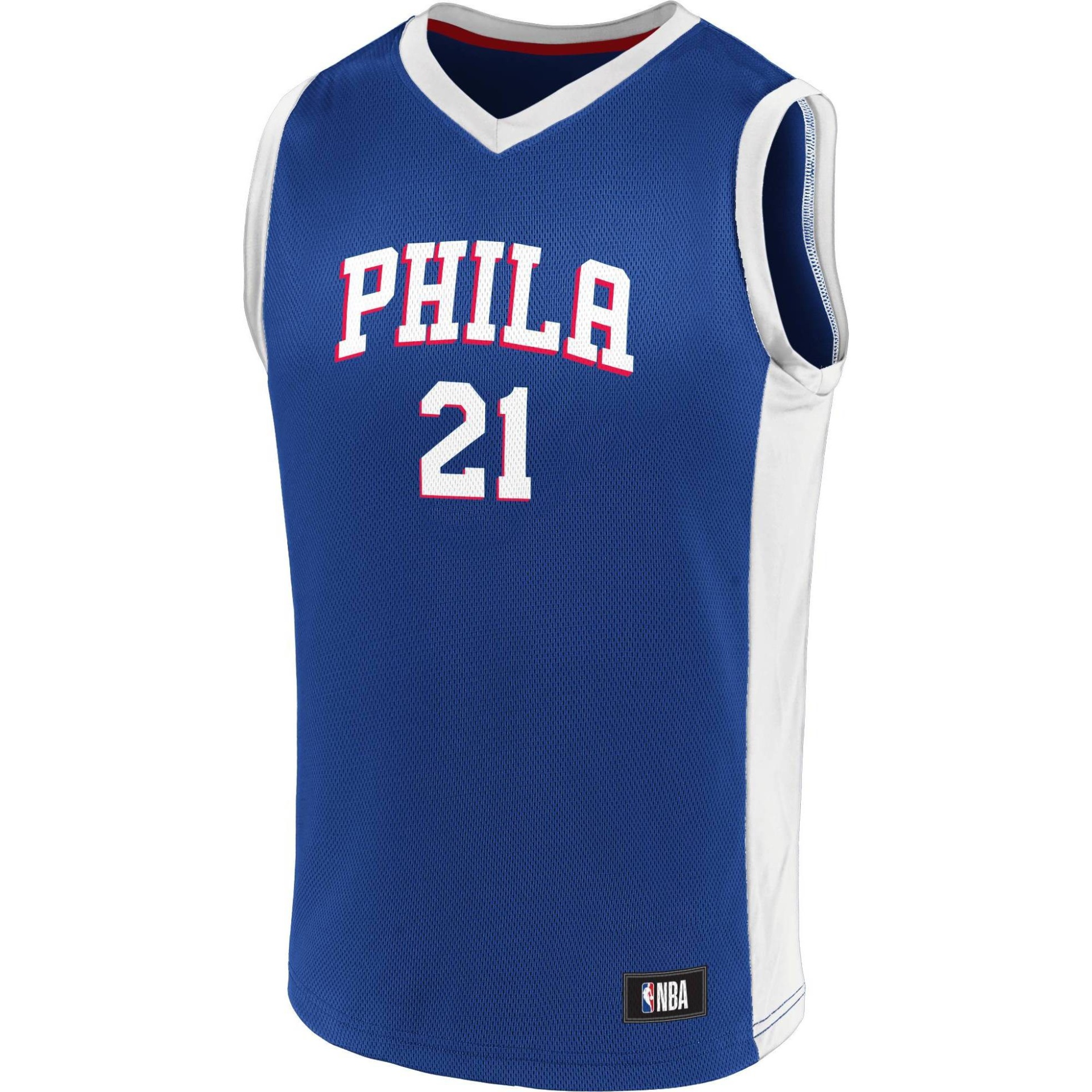 slide 1 of 3, NBA Philadelphia 76ers Boys' Jersey - XL, 1 ct