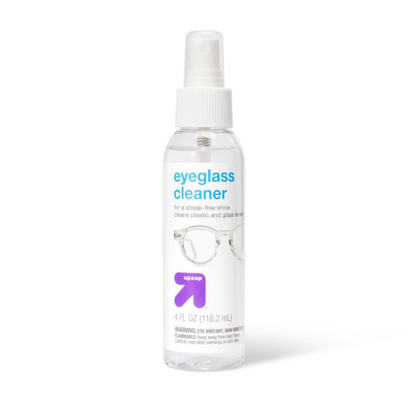 slide 1 of 3, Lens Cleaner Spray - 4 fl oz - up&up™, 4 fl oz