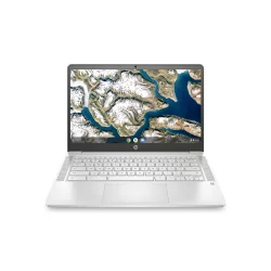 HP Inc. HP 14" Touchscreen Chromebook Laptop with Chrome OS - Intel Processor - 4GB RAM Memory - 64GB Flash Storage - Mineral Silver (14a-na0037nr)