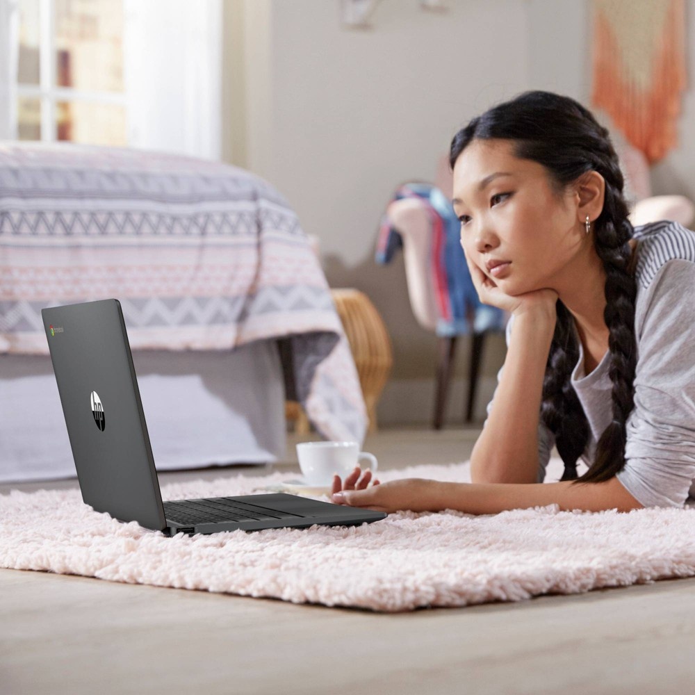 slide 6 of 8, HP Inc. HP 11.6" Chromebook Laptop with Chrome OS - MediaTek Processor - 4GB RAM Memory - 32GB Flash Storage - Ash Gray (11a-na0035nr), 1 ct