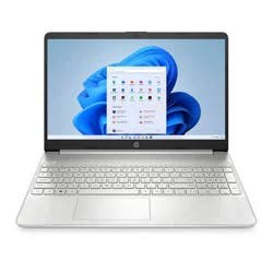 HP Inc. HP 15.6" Touchscreen Laptop with Windows Home in S mode - AMD Ryzen 3 Processor - 4GB RAM Memory - 256GB SSD Storage - Silver (15-ef1041nr)