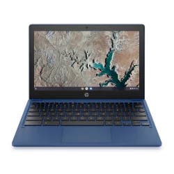 HP Inc. HP 11.6" Touchscreen Chromebook Laptop with Chrome OS - MediaTek Processor - 4GB RAM Memory - 32GB Flash Storage - Indigo Blue (11a-na0036nr)