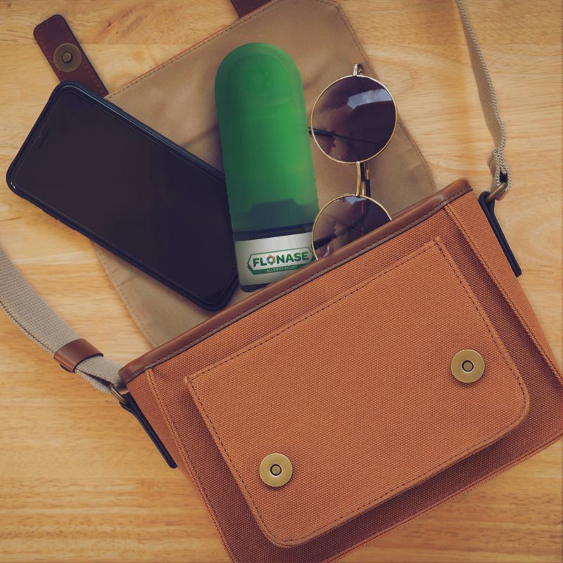 slide 2 of 14, Flonase Allergy Relief Fluticasone Nasal Spray, 24-Hour Non-Drowsy Medicine, Metered Nasal Spray - 72 Sprays - 0.38 fl oz, 0.38 fl oz