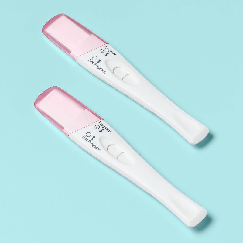 slide 2 of 5, Advanced Early Result Pregnancy Test - 2ct - up&up™, 2 ct