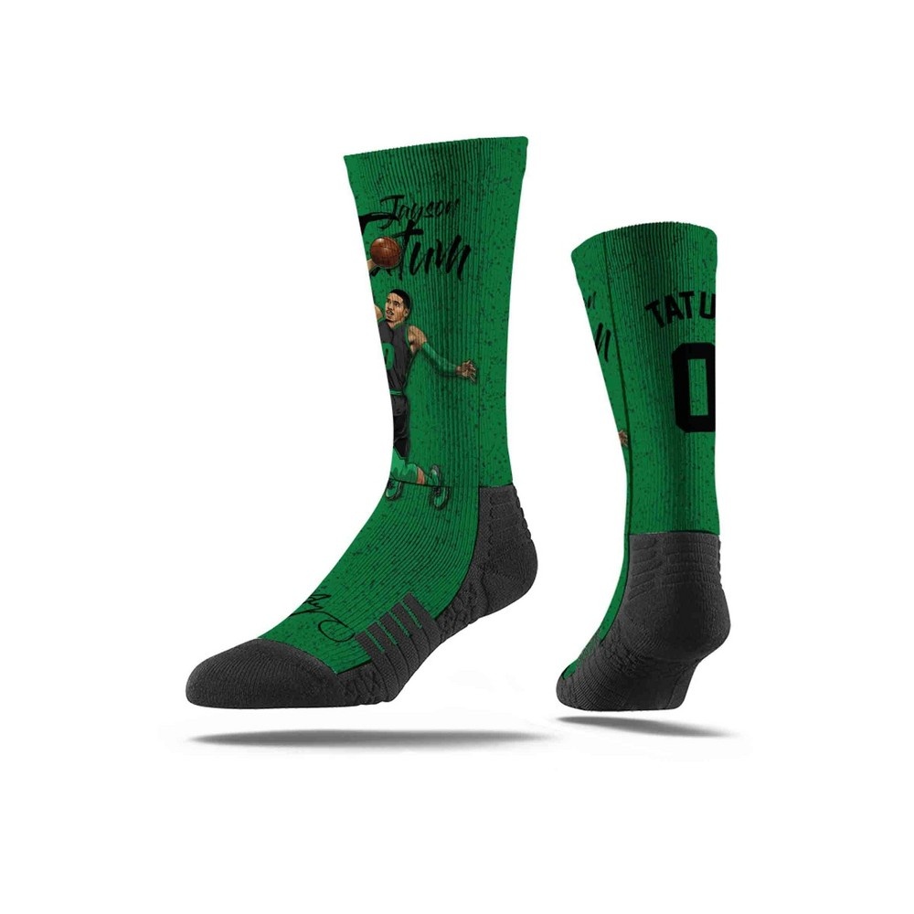 slide 2 of 2, NBA Boston Celtics Jason Tatum Galaxy Socks, 1 ct