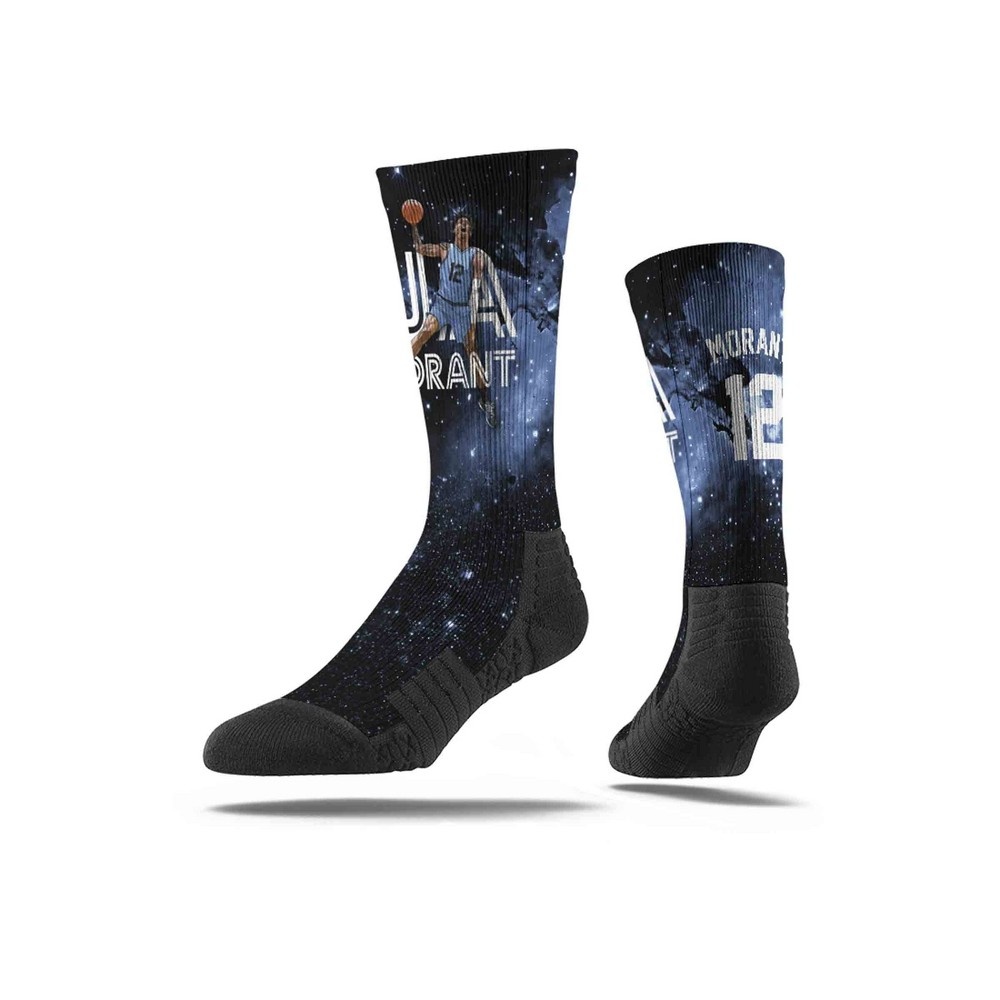 slide 2 of 2, NBA Memphis Grizzlies Ja Morant Galaxy Socks, 1 ct