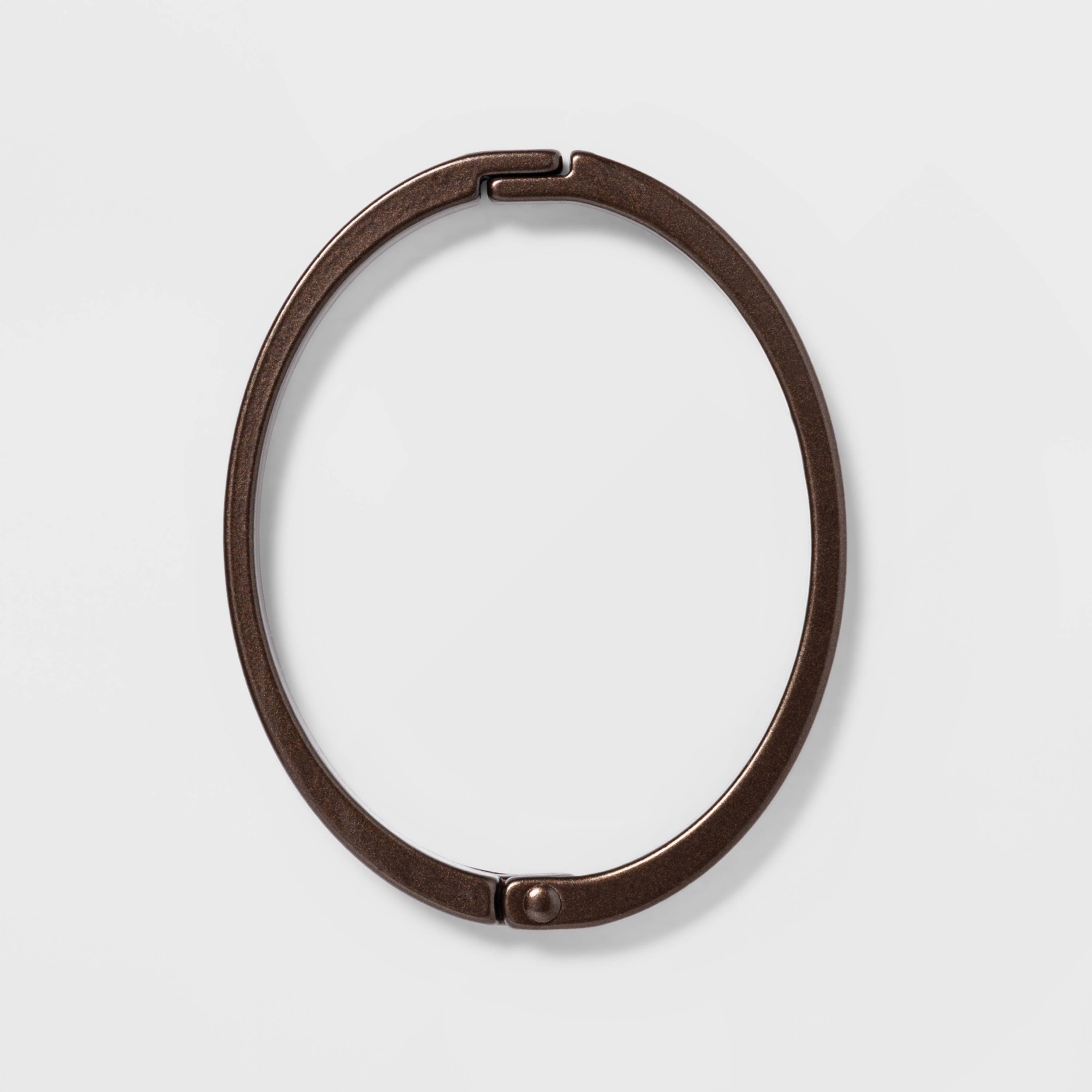 slide 1 of 4, Rust Proof Oval Shower Ring Bronze - Threshold, 1 ct