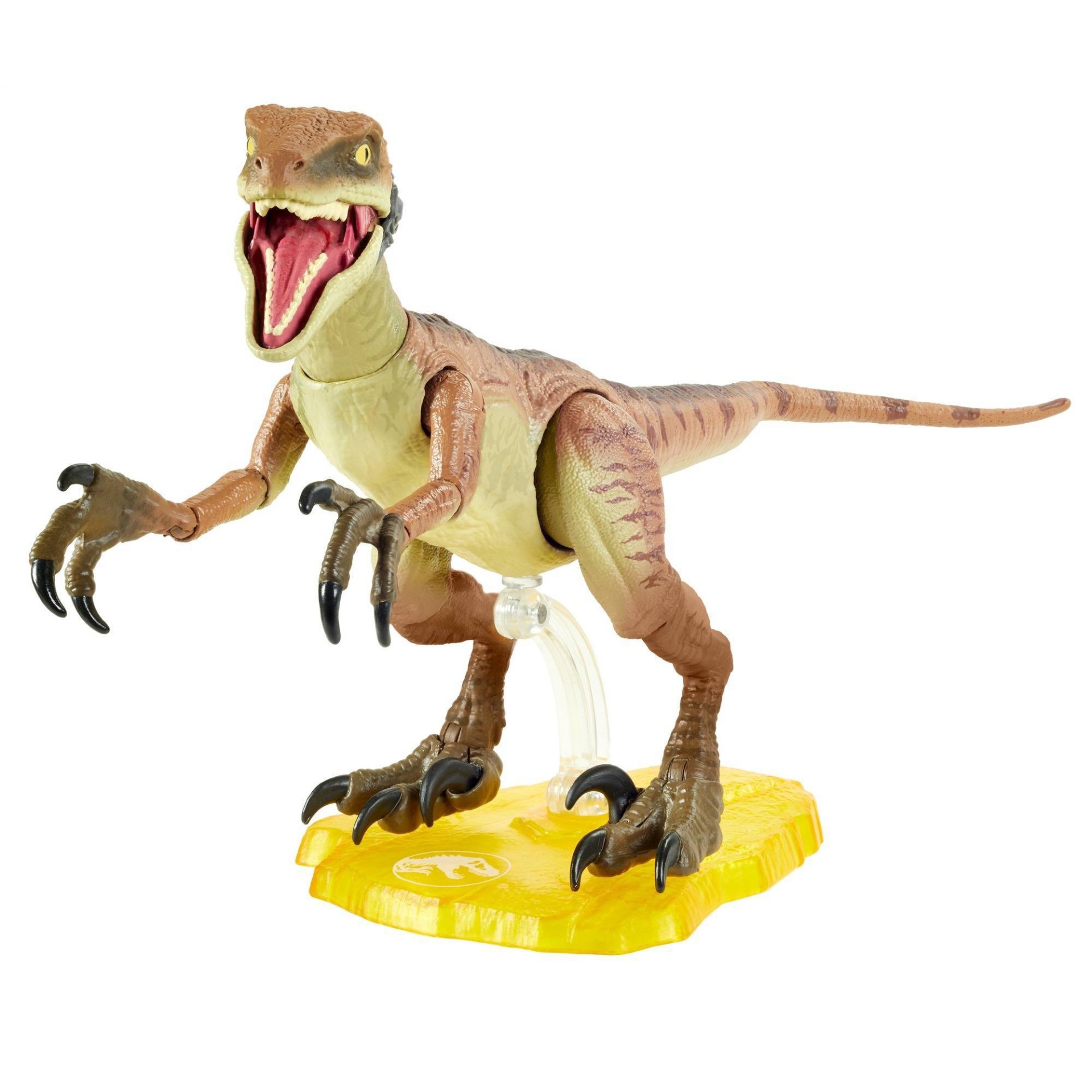 slide 1 of 6, Jurassic World Amber Collection Velociraptor Echo, 1 ct