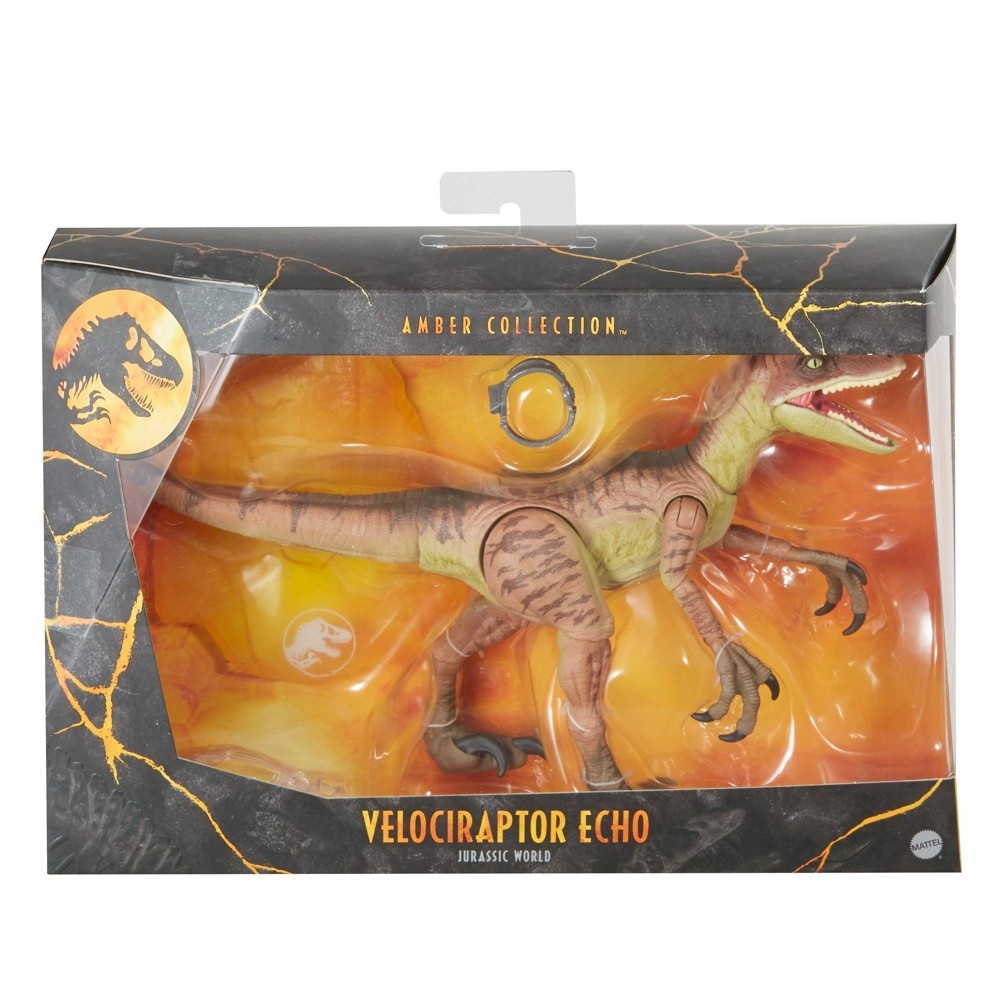 slide 6 of 6, Jurassic World Amber Collection Velociraptor Echo, 1 ct