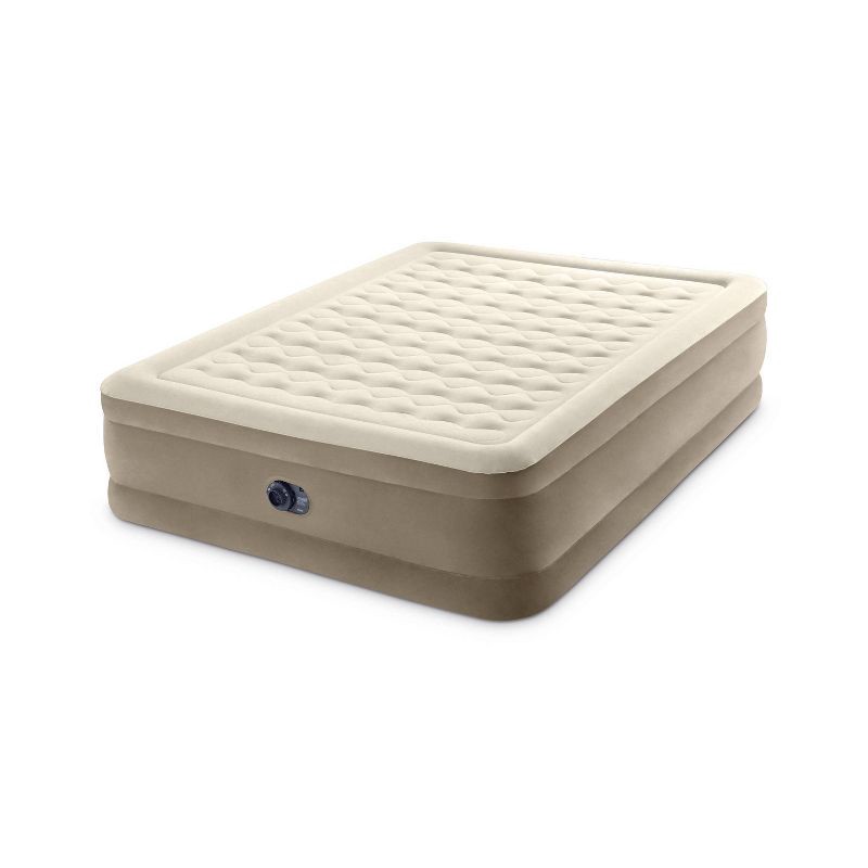 slide 2 of 6, Intex Ultra Plush 20" Queen Air Mattress with 120V Internal Pump, 1 ct