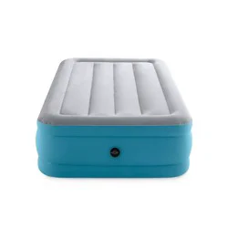 Intex Raised 16" Air Mattress with Hand Held 120V Pump - Twin Size