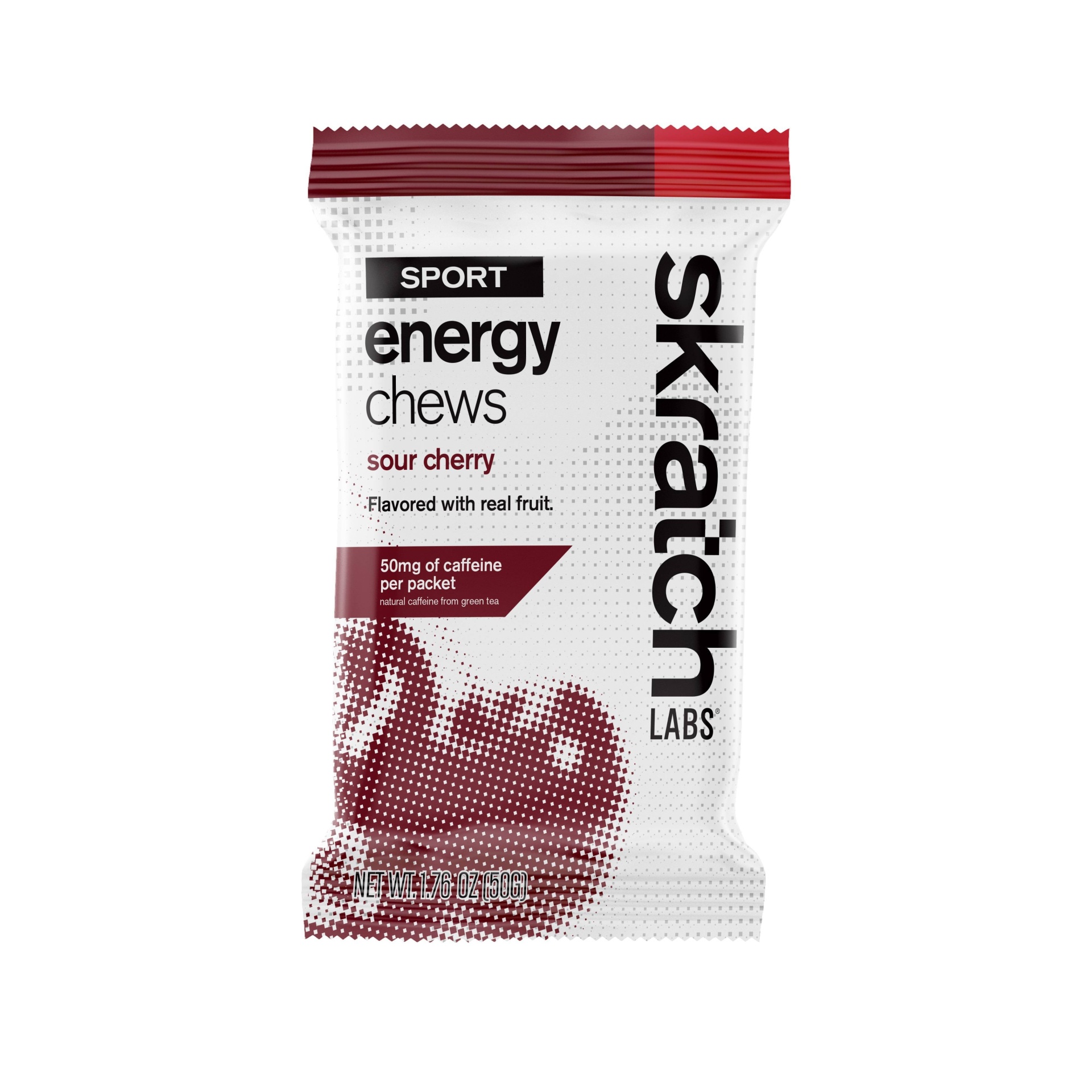 slide 1 of 4, Skratch Labs Sport Energy Chews Sour Cherry with Caffeine - 1.76oz, 1.76 oz