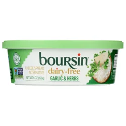 Boursin Dairy-Free Garlic & Herbs Cheese Spread Alternative