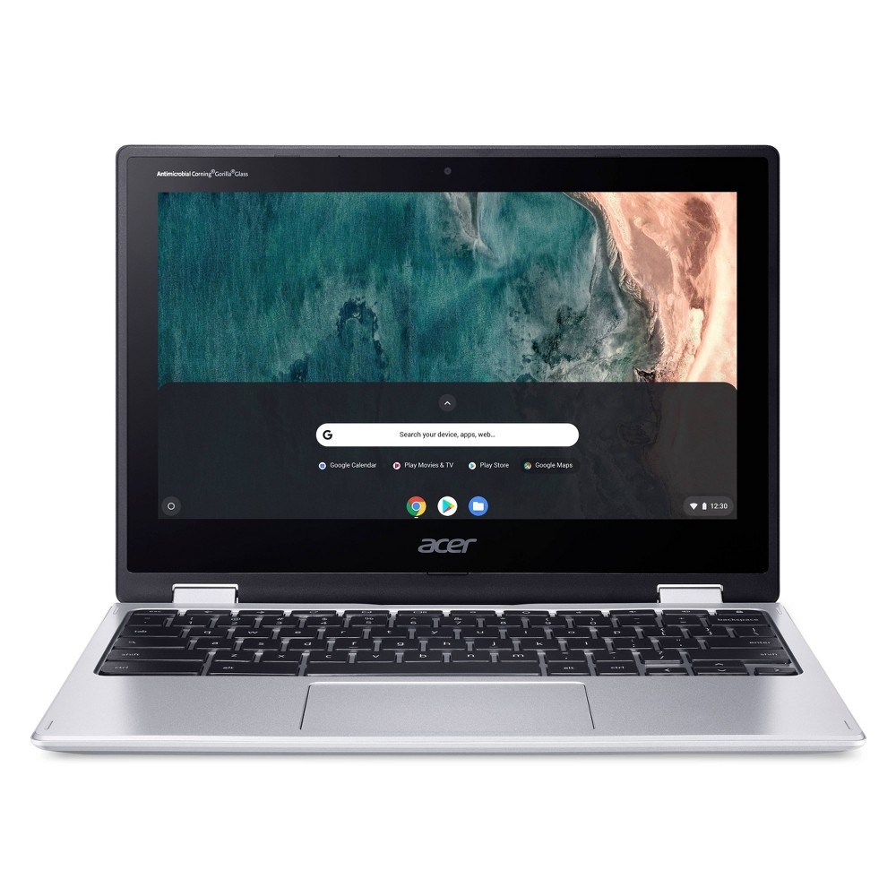 slide 2 of 7, Acer 11.6" Touchscreen Convertible Spin 311 Chromebook Laptop, 64GB Storage, Intel Processor, Silver (CP311-2H-C7QD), 1 ct