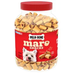 Milk-Bone MaroSnacks Small Dog Treats with Real Bone Marrow - 40 oz Canister