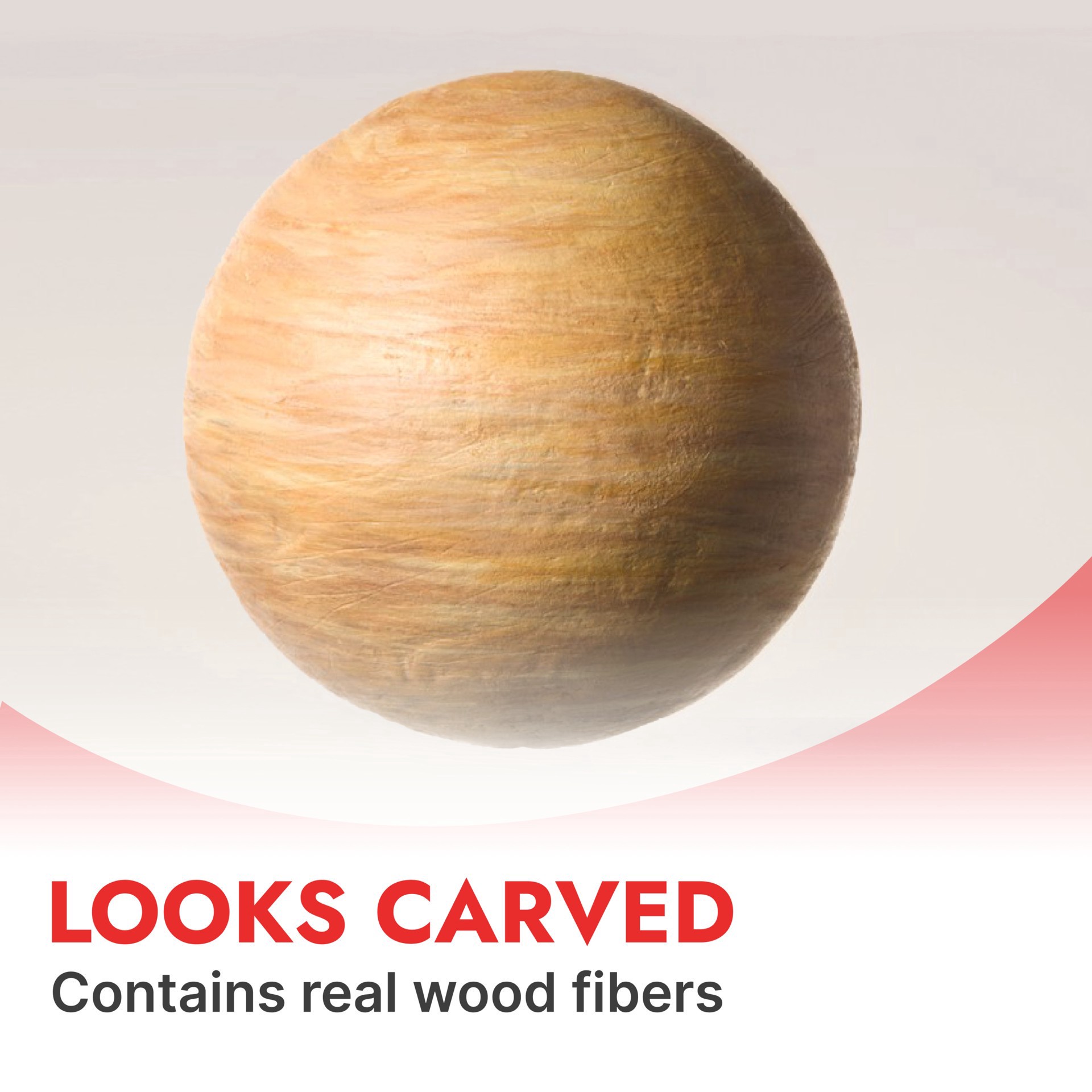 slide 2 of 7, Das 1.5lb. Wood Modeling Clay, 1.5 lb