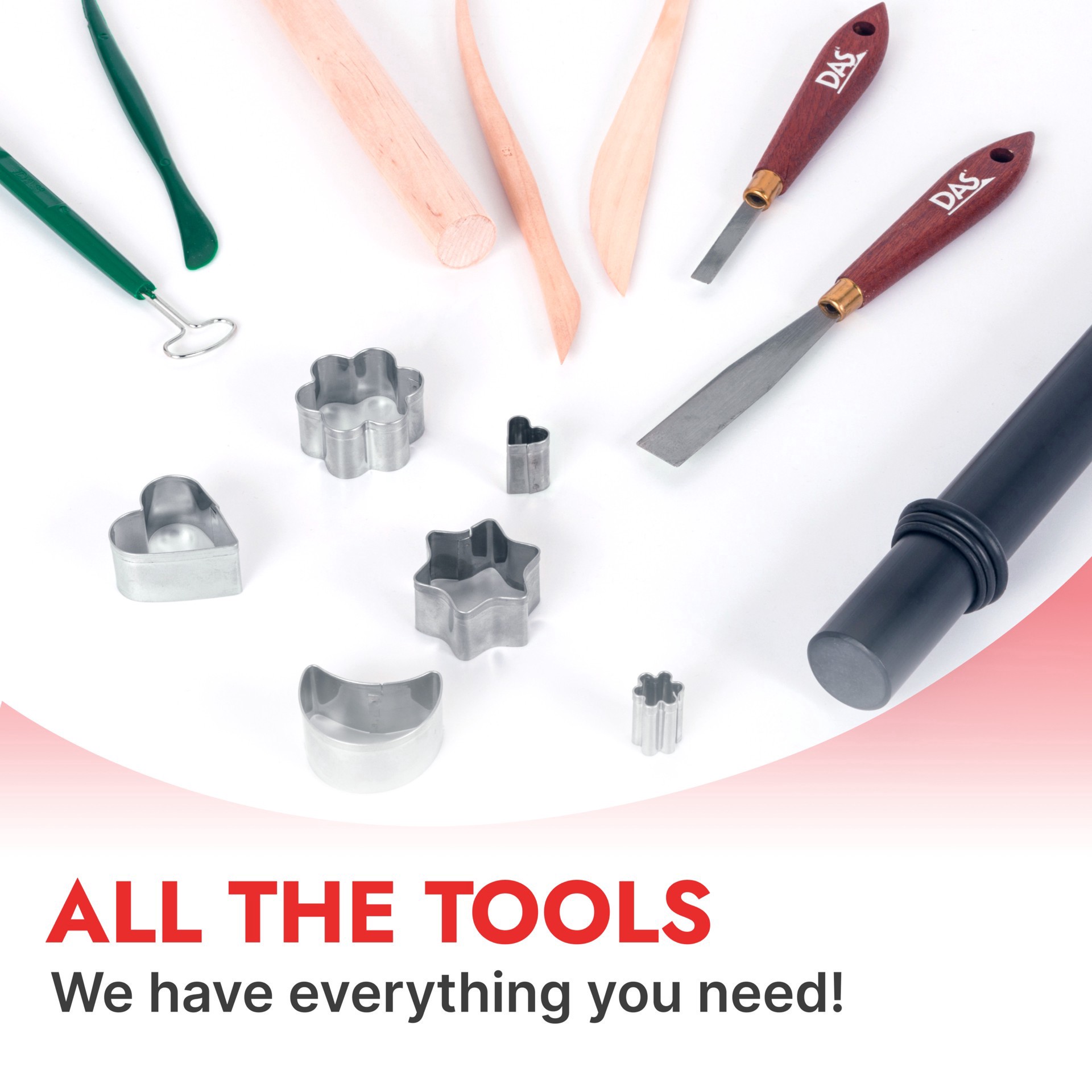 slide 7 of 7, Das 1.5lb. Wood Modeling Clay, 1.5 lb