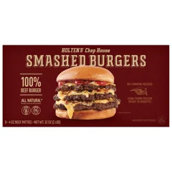 Chop House Smashed Beef Burger 8 ea