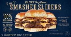 Holten Smashed Slider Burger