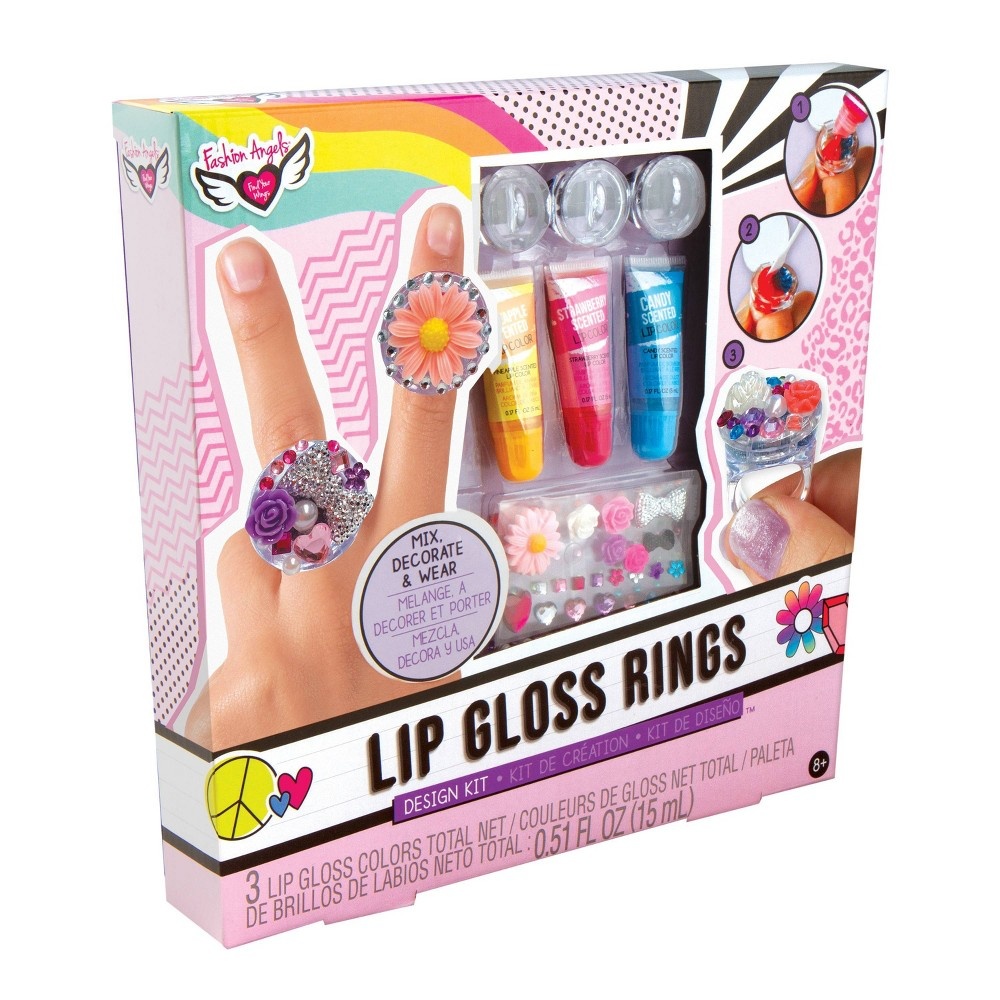 slide 3 of 5, Fashion Angels Lip Gloss Rings Kit, 1 ct