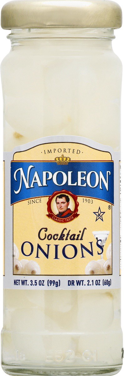 slide 6 of 9, Napoleon Cocktail Onions 3.5 oz, 3.5 oz