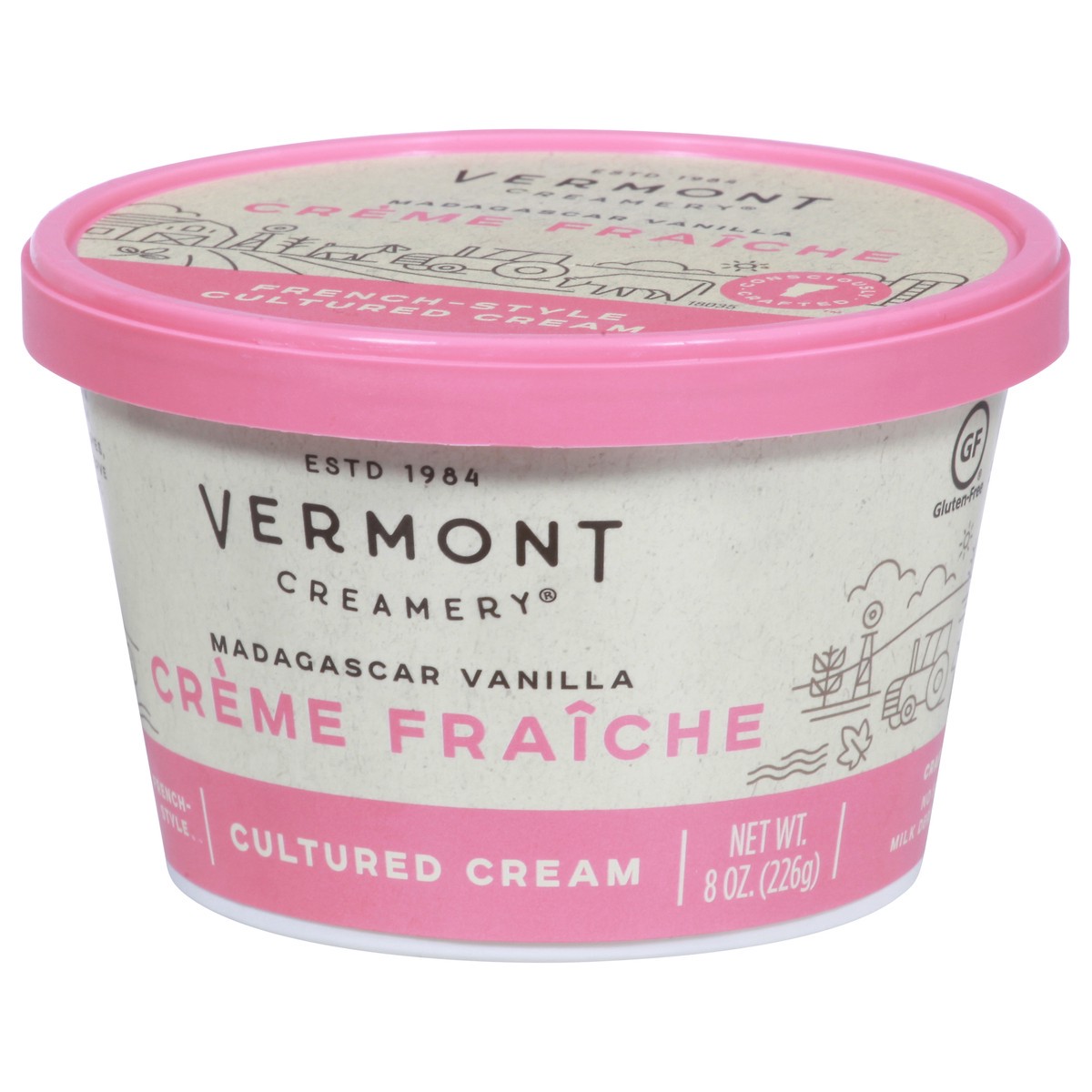 slide 7 of 13, Vermont Creamery French-Style Madagascar Vanilla Creme Fraiche 8 oz, 8 oz