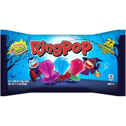 Ring Pop Halloween Candy Tongue Painters - 7.7oz/22ct