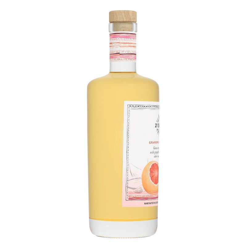 slide 7 of 9, 21 Seeds Grapefruit Hibiscus Infused Blanco Tequila - 750ml Bottle, 750 ml