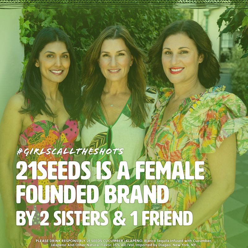 slide 2 of 9, 21 Seeds Cucumber Jalapeno Infused Blanco Tequila - 750ml Bottle, 750 ml