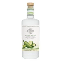 21 Seeds Cucumber Jalapeno Infused Blanco Tequila - 750ml Bottle