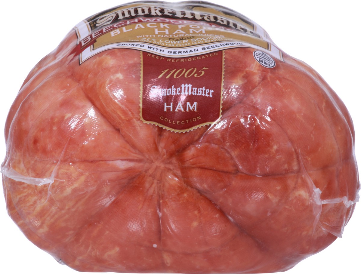 slide 2 of 9, Boar's Head SmokeMaster Beechwood Smoked Black Forest Ham with Natural Juices, per lb