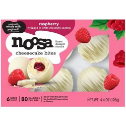 noosa Raspberry Cheesecake Bites - 4.4oz/6ct
