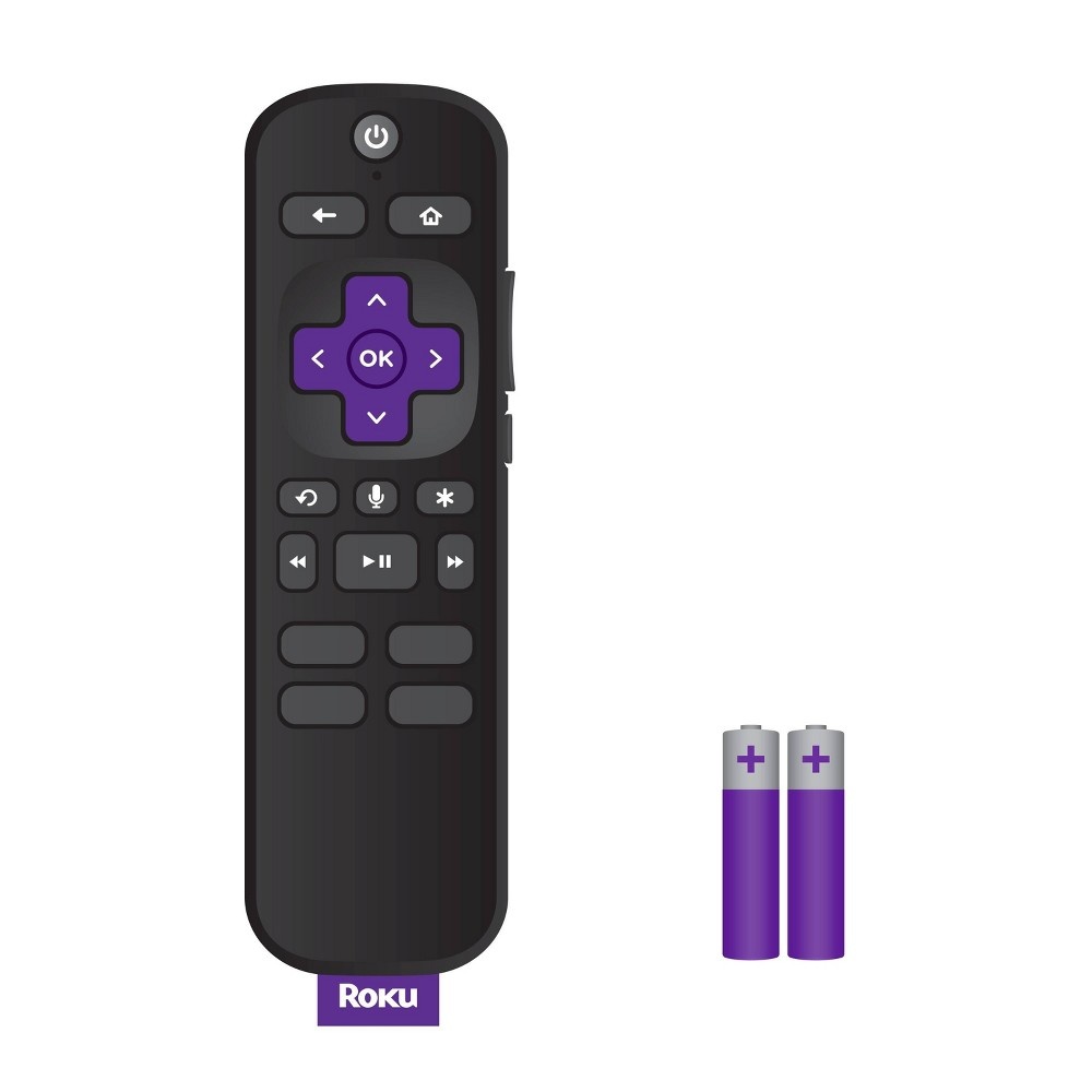 slide 2 of 6, Roku Voice Remote (Official) for Roku Players and Roku TVs, 1 ct