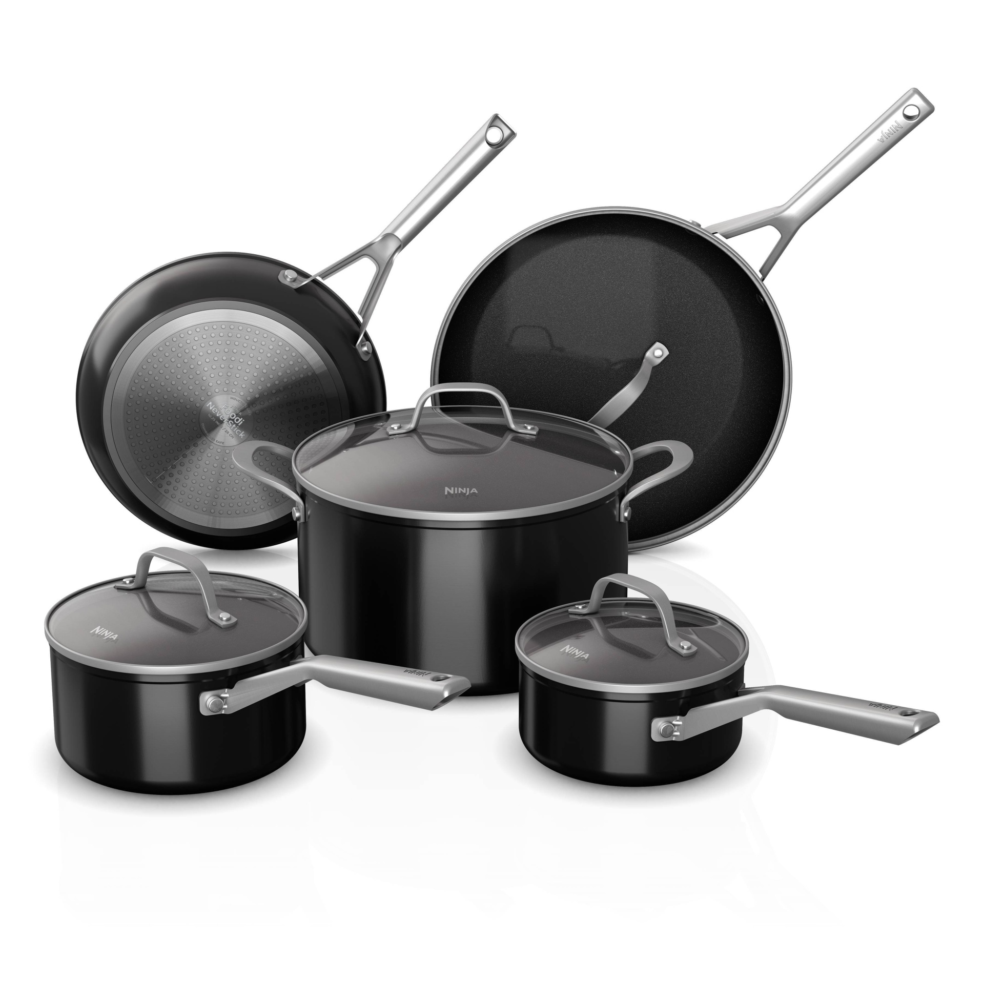 Ninja Foodi NeverStick Essential 9pc Nonstick Cookware Set 1 ct | Shipt