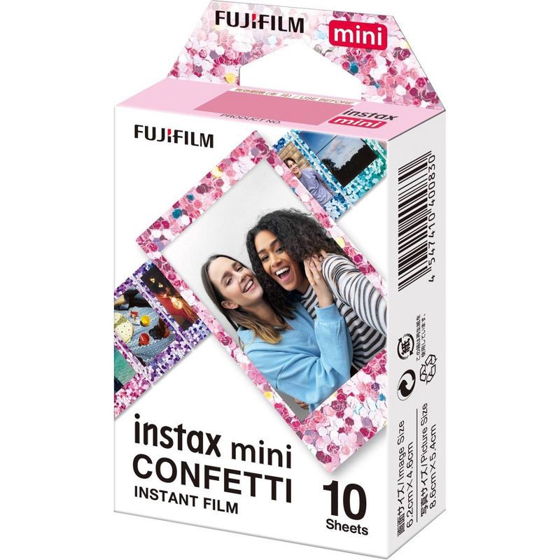 slide 2 of 5, Fujifilm instax mini Confetti Instant Film - 10ct, 10 ct