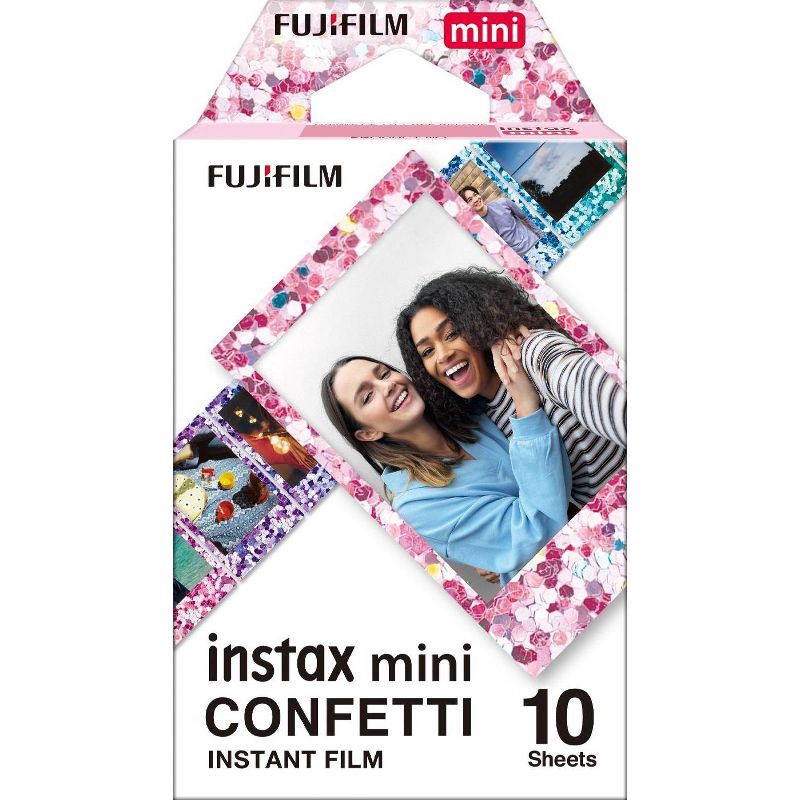 slide 1 of 5, Fujifilm instax mini Confetti Instant Film - 10ct, 10 ct