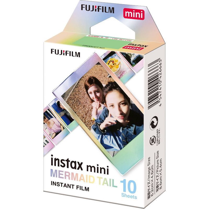 slide 2 of 5, Fujifilm INSTAX MINI Mermaid Tail Instant Film - 10ct, 10 ct