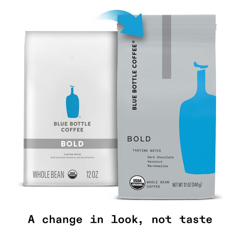 slide 3 of 8, Blue Bottle Coffee Blue Bottle Bold Whole Bean Medium Roast Coffee - 12oz, 12 oz